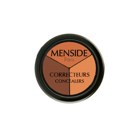 Trio correcteurs de teint n°2 MENSIDE, peaux noires et métissées