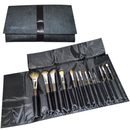 Trousse de 13 pinceaux maquillage professionnels