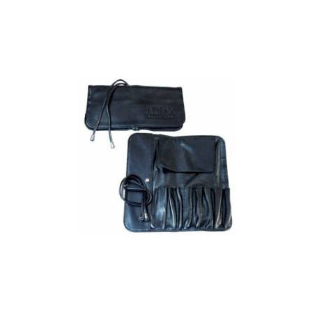 Trousse professionnelle maquilleur Parisax noire 8 soufflets