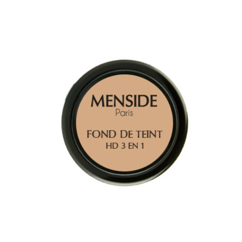 Fond de teint pour homme HD Mat - 3 en 1 - MENSIDE PARIS